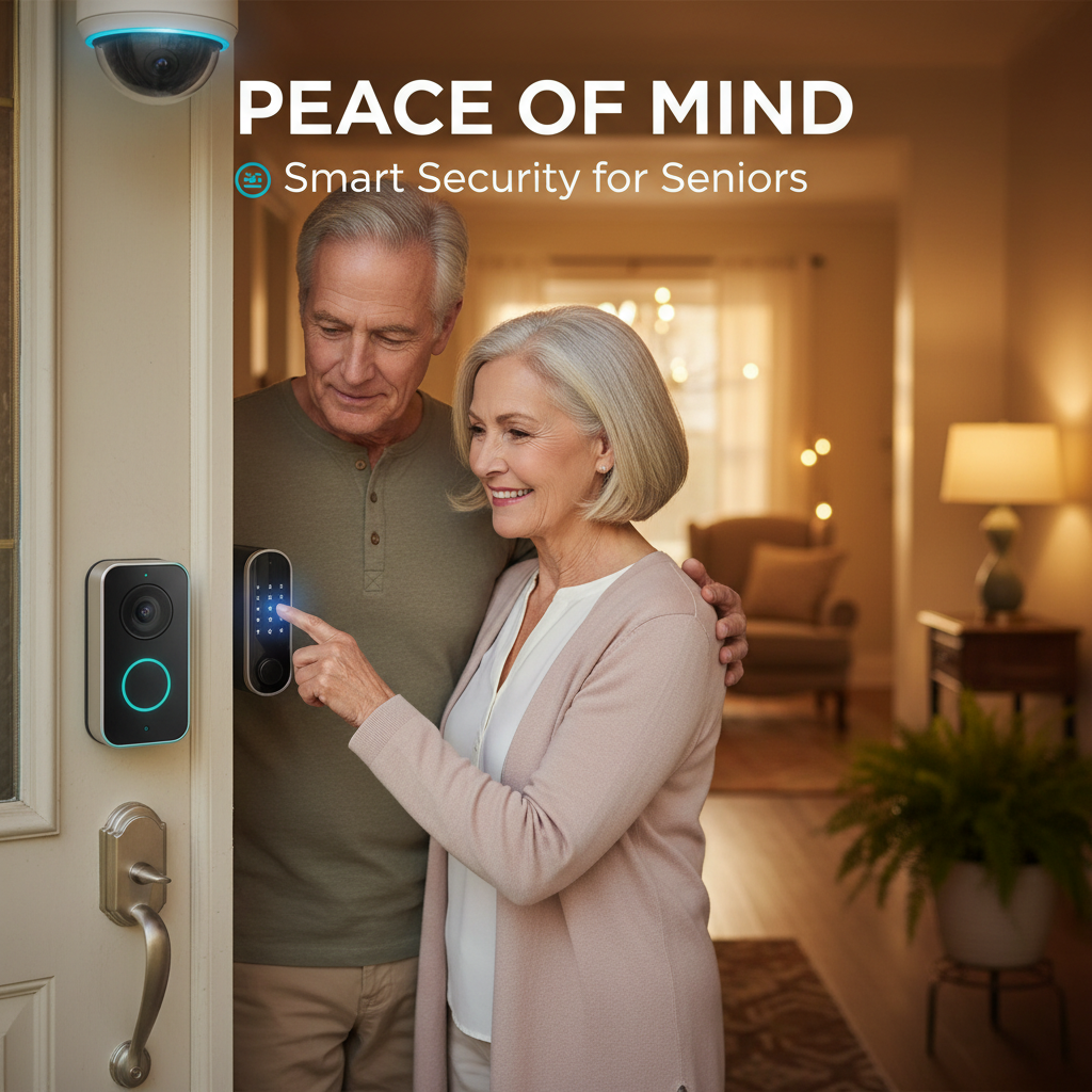 Smart Home Security for Seniors - Peace of mind with smart security for seniors